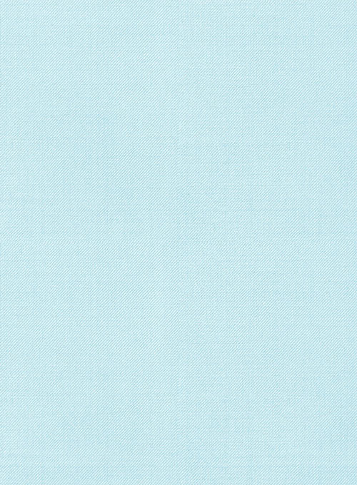 Scabal Pale Blue Wool Suit