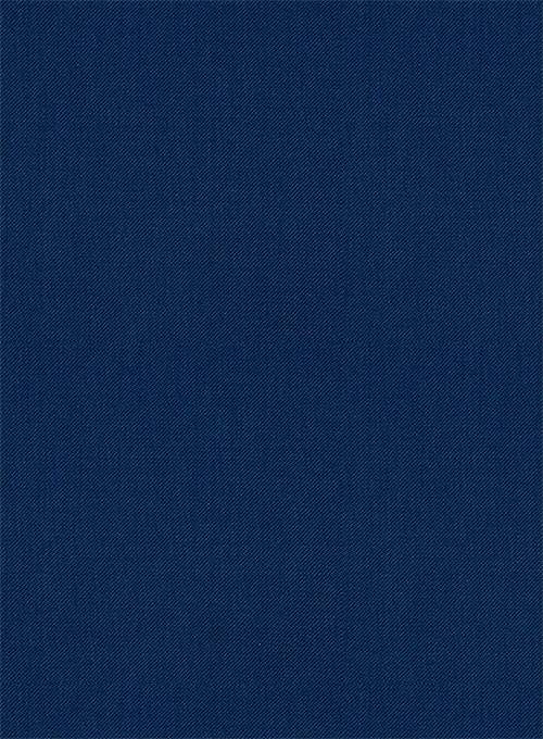 Scabal Prussian Blue Wool Suit