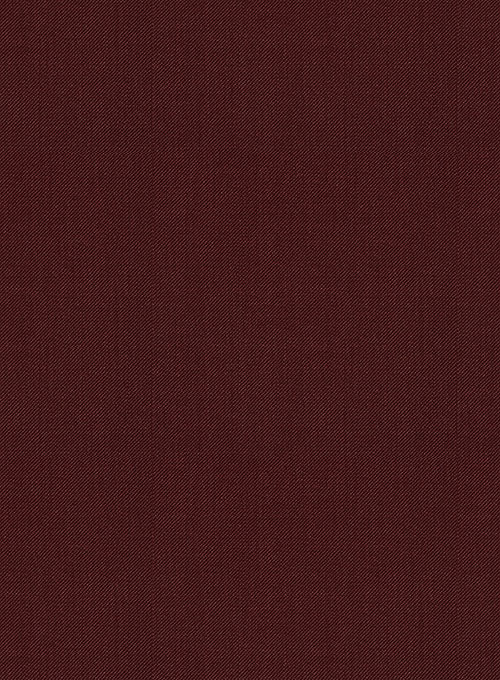 Scabal Wine Wool Suit