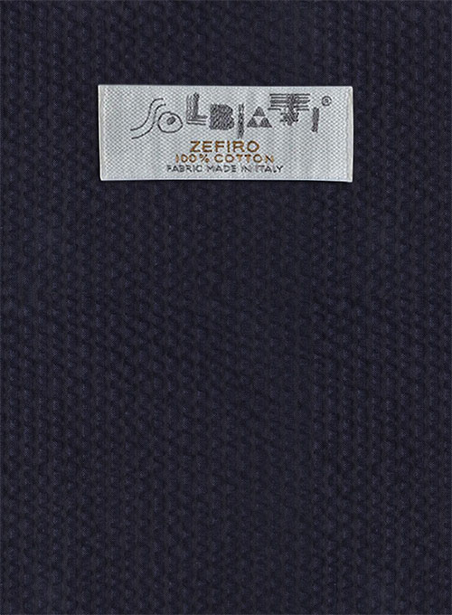 Solbiati Deep Blue Seersucker Suit