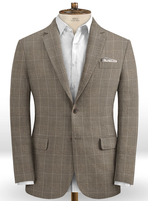 Solbiati Linen Wool Silk Oddo Suit