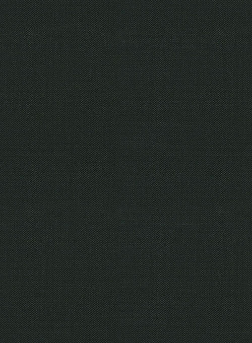 Stretch Green Wool Suit