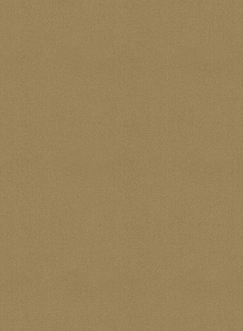 Tan Feather Cotton Canvas Stretch Suit