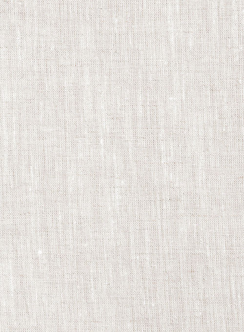 Tropical Beige Pure Linen Suit
