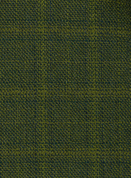 Vintage Milan Green Tweed Suit