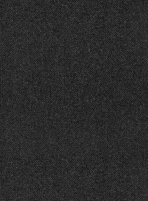 Vintage Rope Weave Charcoal Tweed Suit