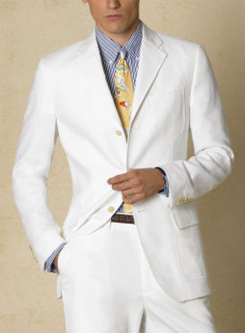 male white linen outfits