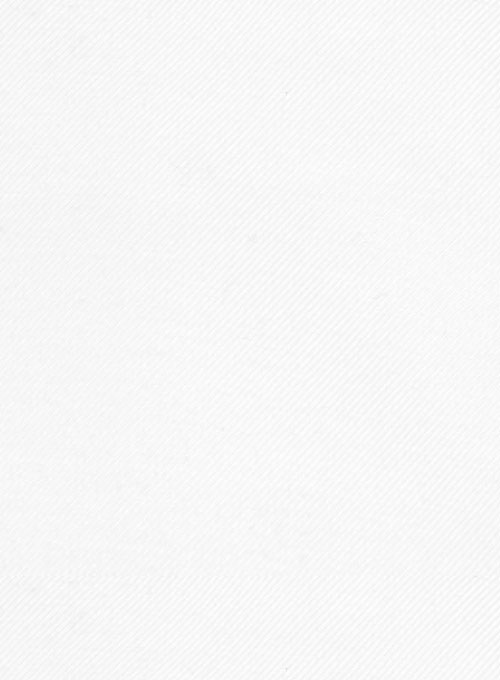 White Terry Rayon Jacket - Black Trims