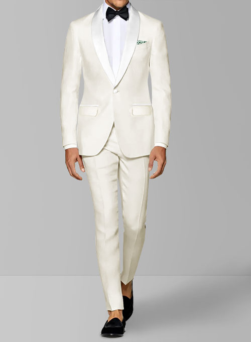 white blazer and pants