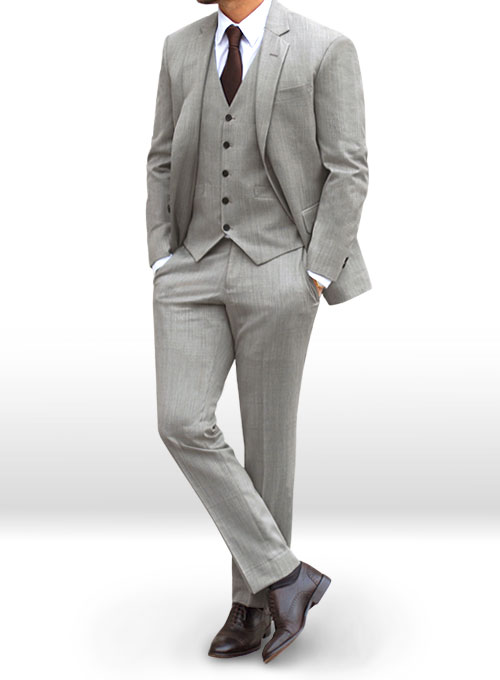 coat pant bow with To Worsted : Wool Light Made Gray MakeYourOwnJeans®: Suit