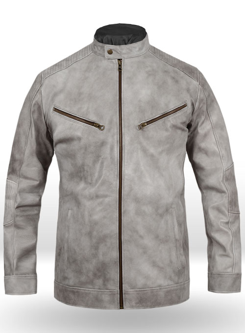 Harbor Gray Leather Jacket # 656 Harbor Gray Leather Jacket # 656
