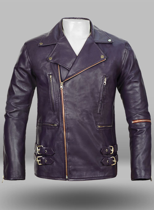 Purple Leather Jacket # 903 Purple Leather Jacket # 903