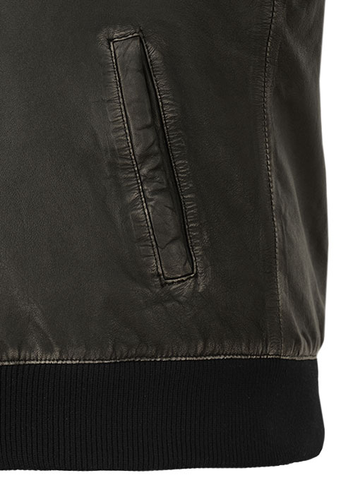 Rubbed Black Washed Jai Courtney A Good Day to Die Hard Jacket Rubbed Black Washed Jai Courtney A Good Day to Die Hard Jacket