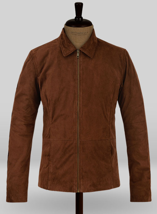 Soft Tan Brown Suede Daniel Craig Spectre Leather Jacket Soft Tan Brown Suede Daniel Craig Spectre Leather Jacket
