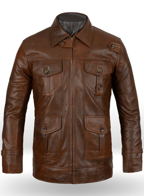 Spanish Brown The Expendables 2 Jason Satham Leather Jacket Spanish Brown The Expendables 2 Jason Satham Leather Jacket