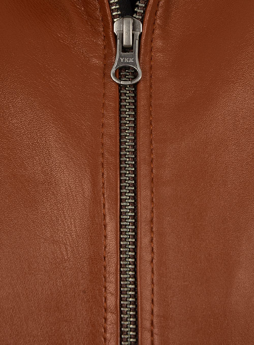 Tan Brown Minority Report Leather Jacket Tan Brown Minority Report Leather Jacket