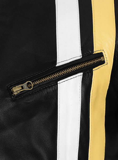 Thick Black Leather Jacket # 97 Thick Black Leather Jacket # 97
