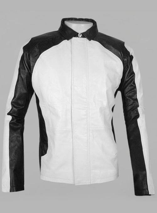 White inFamous Cole MacGrath Leather Jacket White inFamous Cole MacGrath Leather Jacket