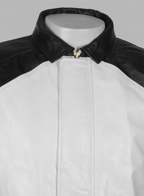 White inFamous Cole MacGrath Leather Jacket White inFamous Cole MacGrath Leather Jacket