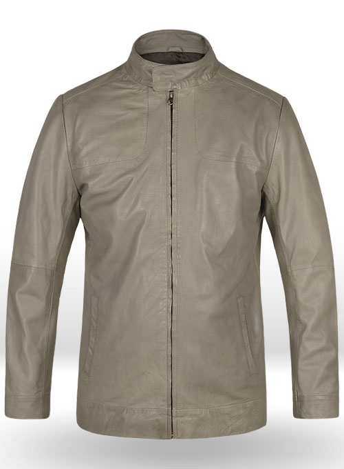 Croma Gray Washed & Wax Tom Cruise Fallout Leather Jacket Croma Gray Washed & Wax Tom Cruise Fallout Leather Jacket